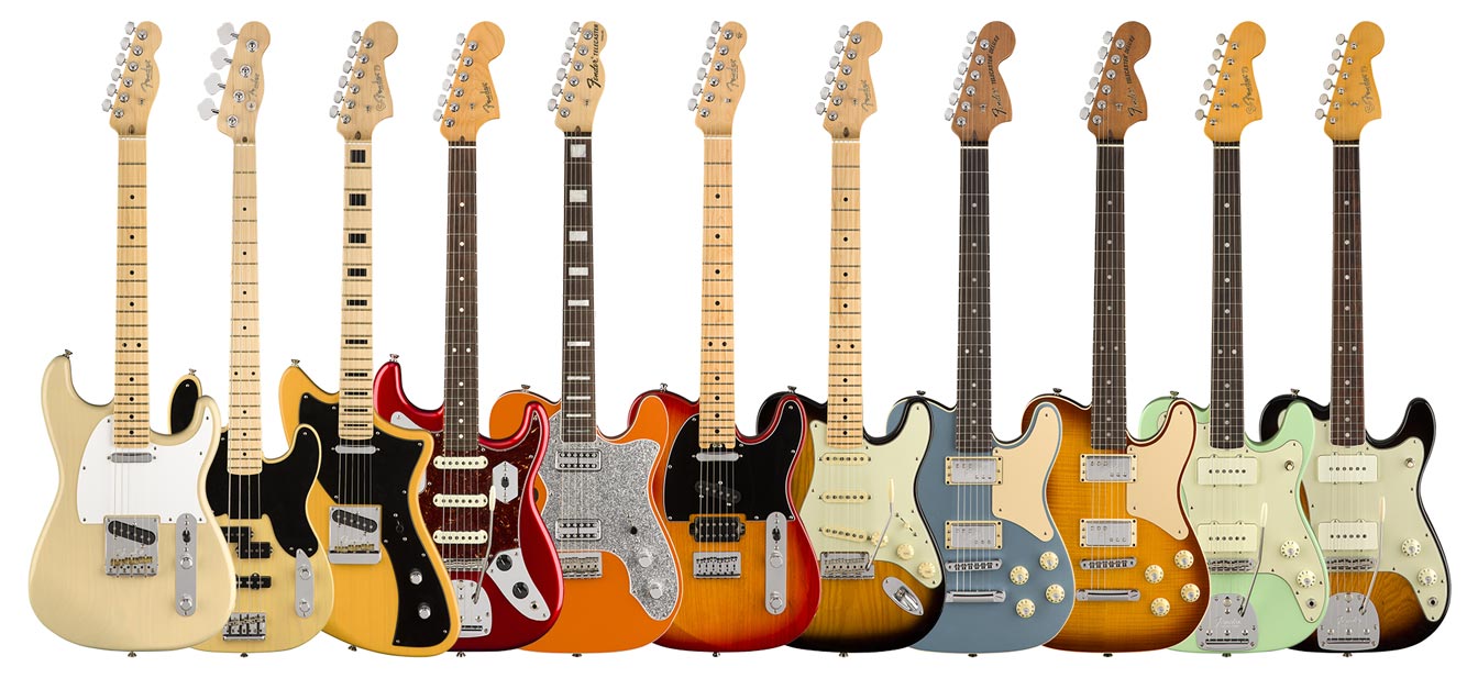 FENDER UNVEILS THE 2018 PARALLEL UNIVERSE GUITAR SERIES