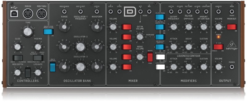 The Anticipated Behringer Model D Analogue Synth!
