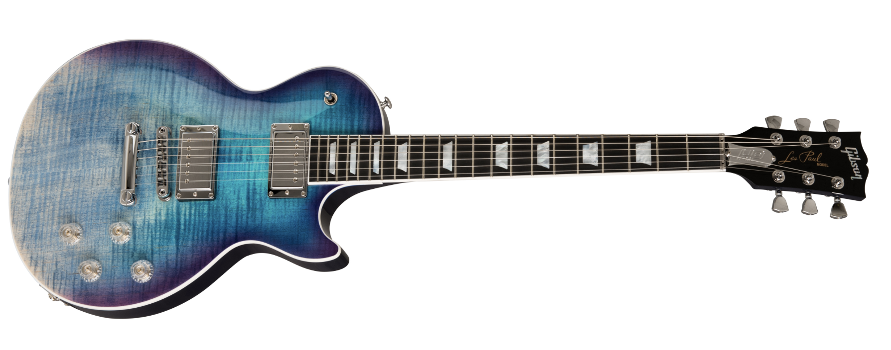 Gibson USA 2019 Les Paul High Performance, Blueberry Fade