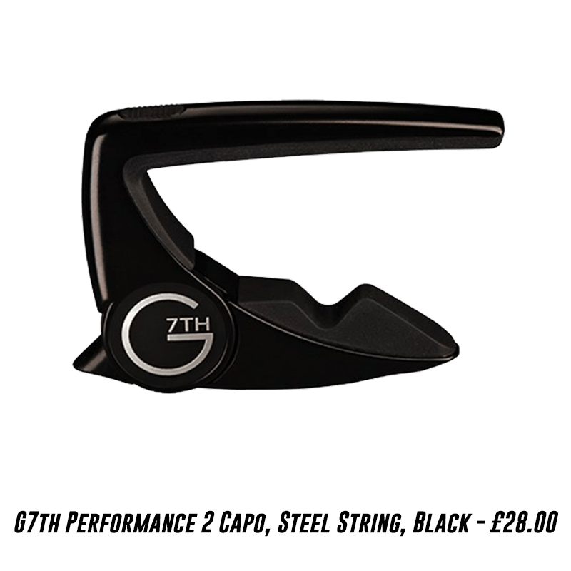 G7th Performance 2 Capo, Steel String, Black