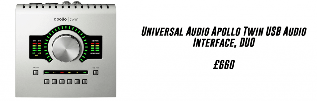 Universal Audio Apollo Twin Usb Audio Interface Duo