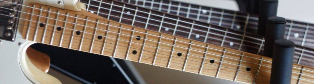 Guitar Necks Up Close