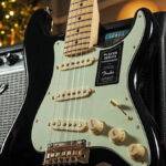 lifestyle photo of fender stratocaster