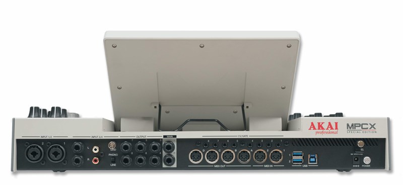 Akai Professional MPC X SE Rear Connections