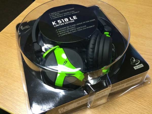 AKG K518 LE Green Headphones