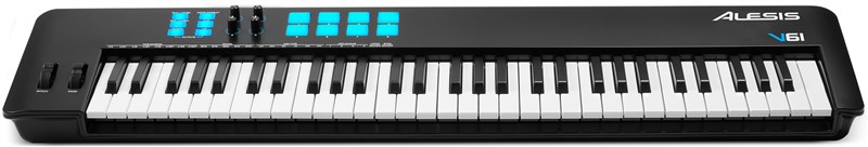 Alesis V61 MIDI Keyboard Controller, Front Tilt