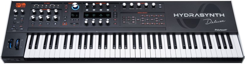 ASM Hydrasynth Deluxe, Front