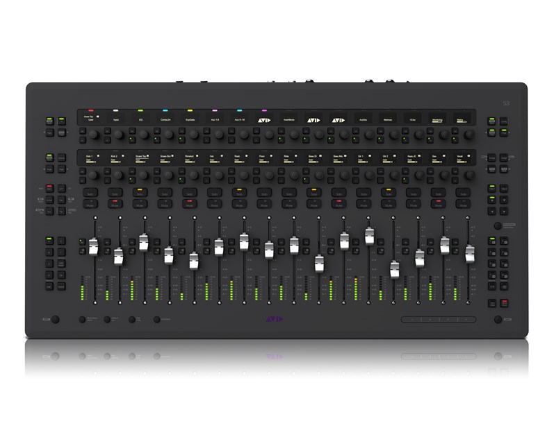 Avid Pro Tools S3 Control Surface, front view
