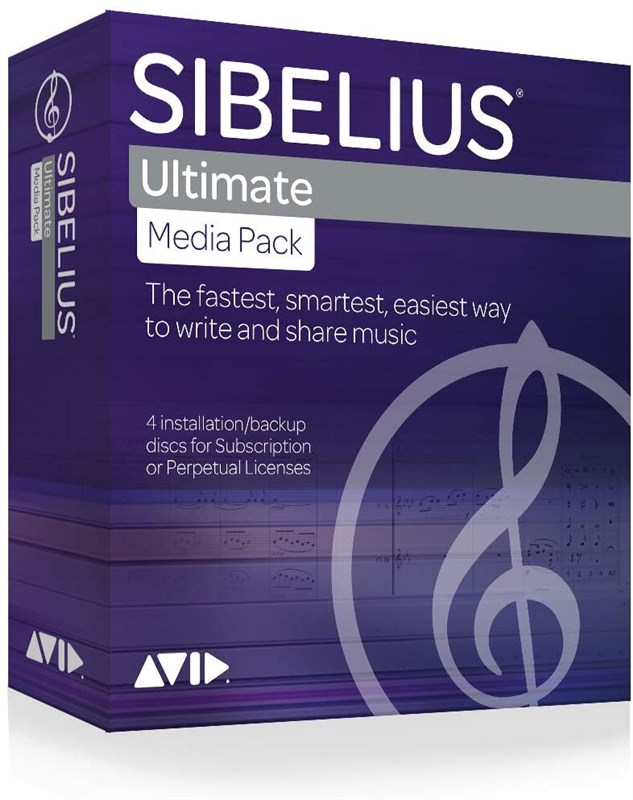 Sibelius Ultimate DVD Pack