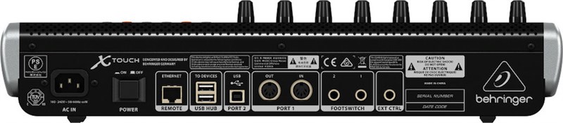Behringer X-Touch Rear