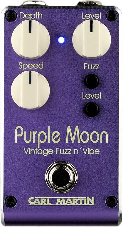 Carl Martin Purple Moon Fuzz Vibe Pedal Main