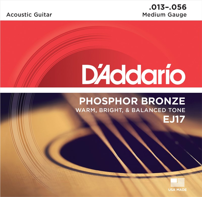 D'Addario EJ17 Phosphor Bronze Bulk Pack