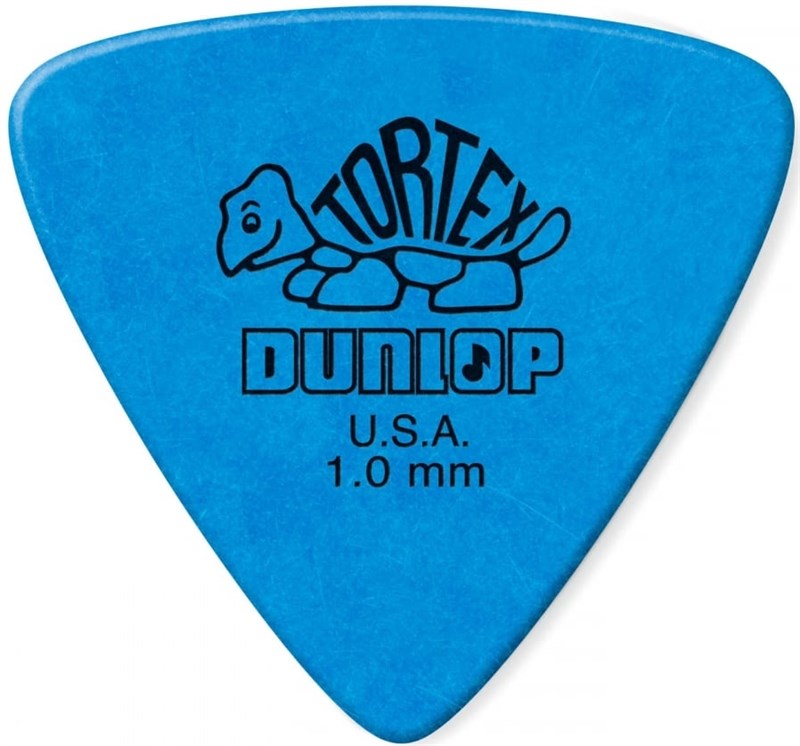 Dunlop Tortex Triangle Picks, 1mm, 72 Pack