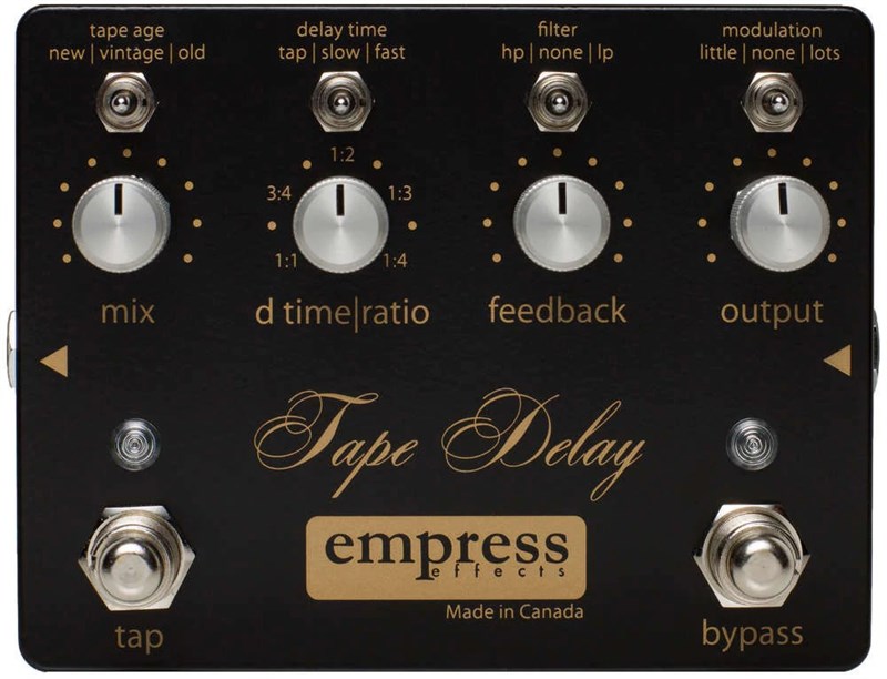 Empress Effects Tape Delay Pedal