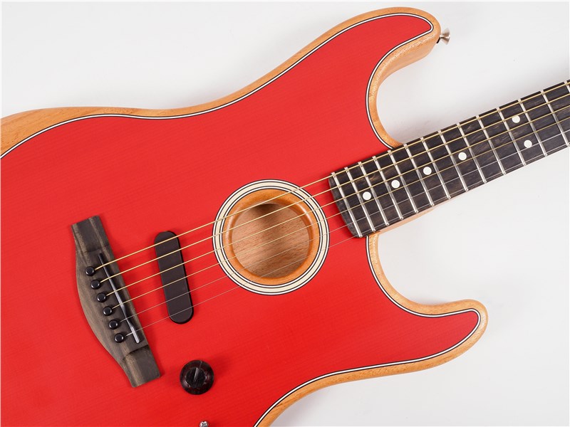Fender Acoustasonic Stratocaster Dakota Red 3