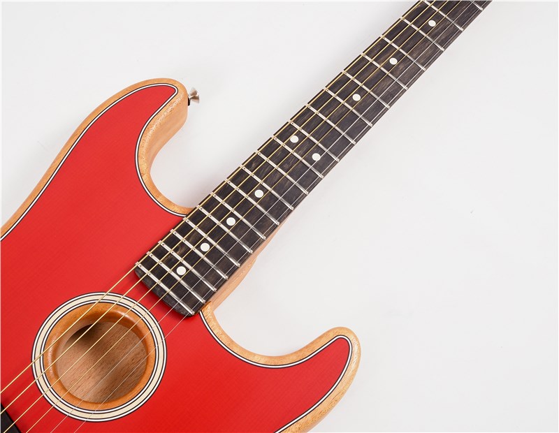 Fender Acoustasonic Stratocaster Dakota Red 7