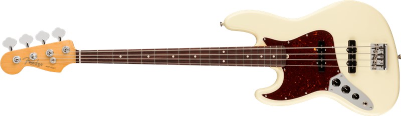 Fender American Pro II Jazz Bass Olympic White LH