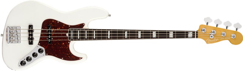 Fender American Ultra Jazz Bass Arctic Pearl