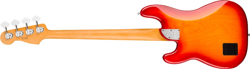 Fender American Ultra P Bass Plasma Red Burst