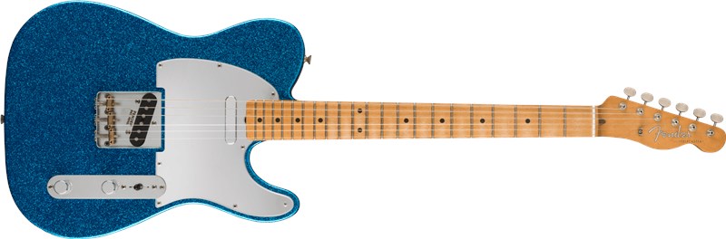 Fender J Mascis Tele Bottle Rocket Blue Flake