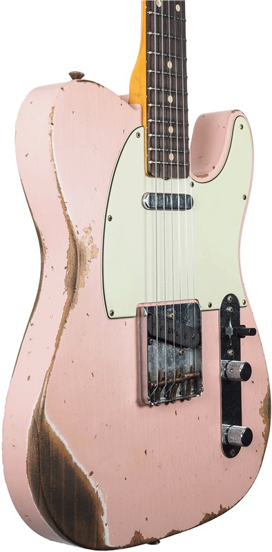 Fender Custom Shop 60s Tele, Pink - Body Left