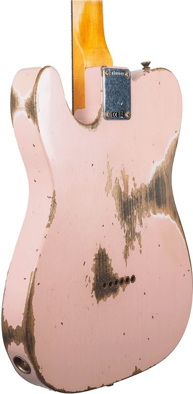 Fender Custom Shop 60s Tele, Pink - Rear Left
