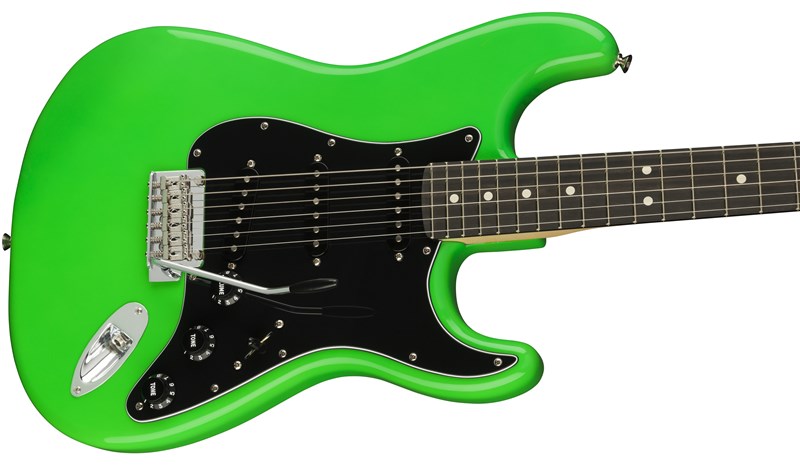 Fender Limited Player Strat Neon Green