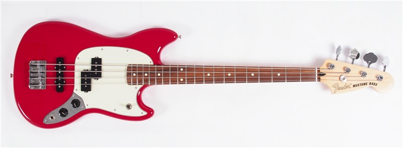 Fender Offset Mustang Bass PJ Torino Red Main