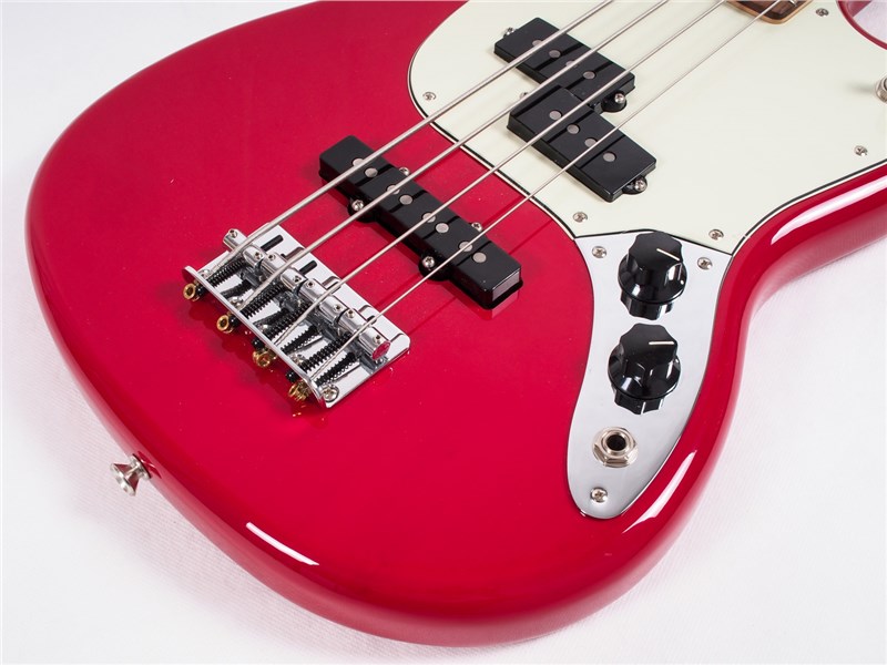 Fender Offset Mustang Bass PJ Torino Red 5