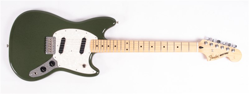 Fender Offset Mustang Olive Main