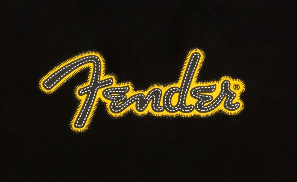 Fender Yellow Stitch Logo Hoodie