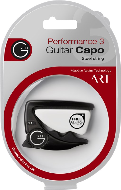 G7th Performance 3 Capo Steel String Black Pack