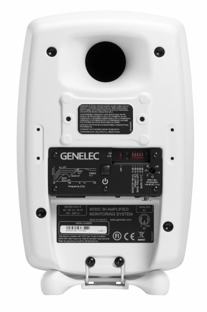 Genelec 8030 White Rear
