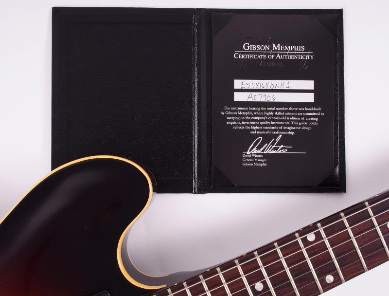 Gibson ES-335-Paperwork2