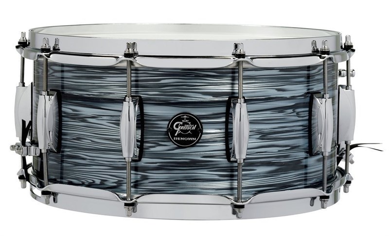 Renown Maple 14x6.5in Snare, Silver Oyster Pearl
