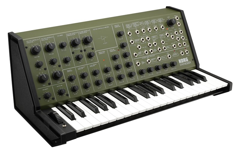 Korg MS-20 FS Monophonic Synthesizer, Green