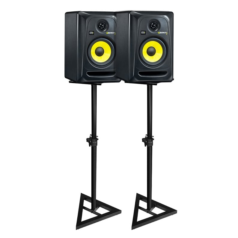 KRK Rokit 5 Active Monitors (Pair) Including Monitor Stands