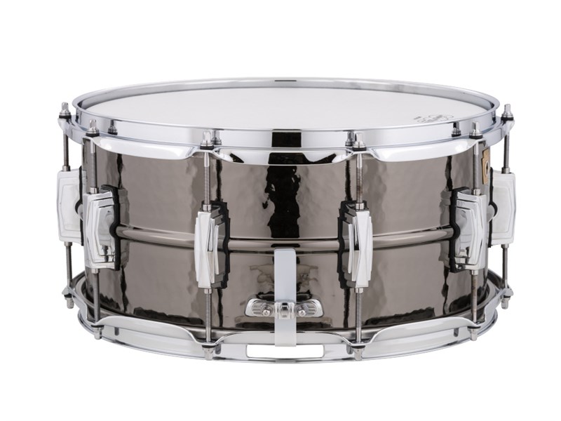 Ludwig Black Beauty Hammered Snare Drum
