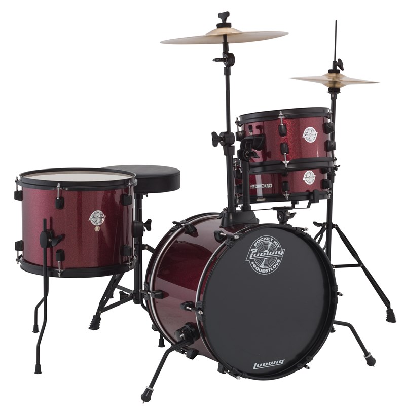 Ludwig Pocket Kit by Questlove, Red