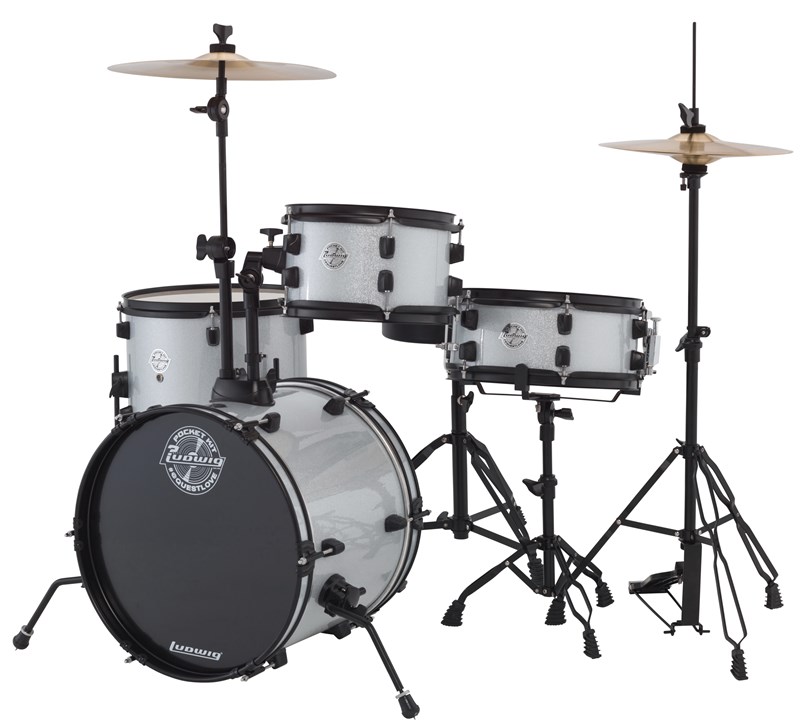 Ludwig Pocket Kit by Questlove, White