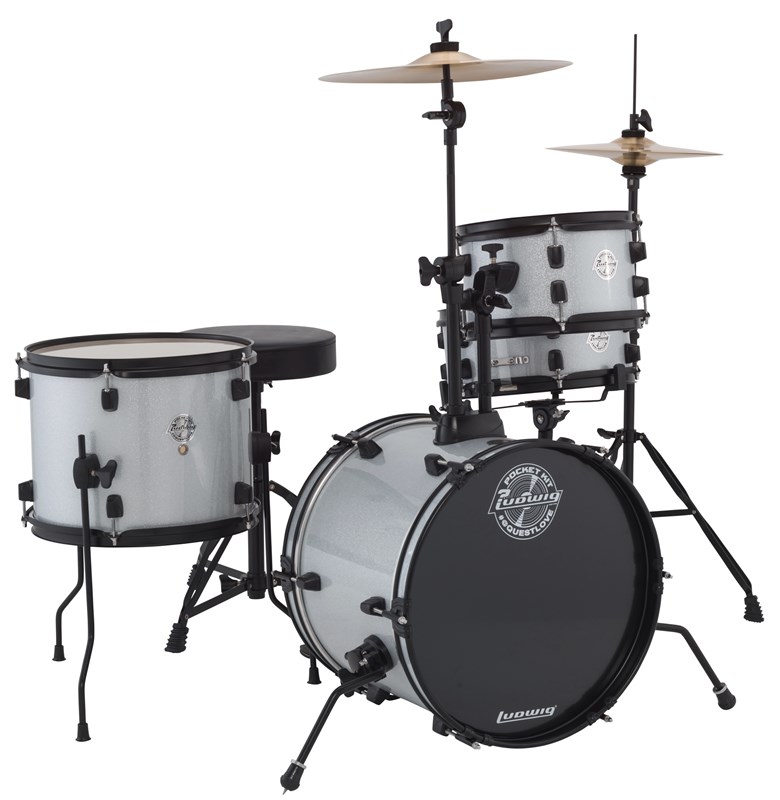 Ludwig Pocket Kit by Questlove, White