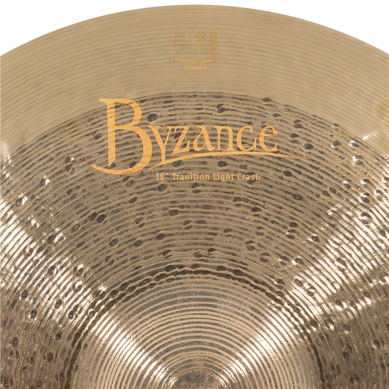 Meinl Byzance Jazz Tradition Light Crash, 18in