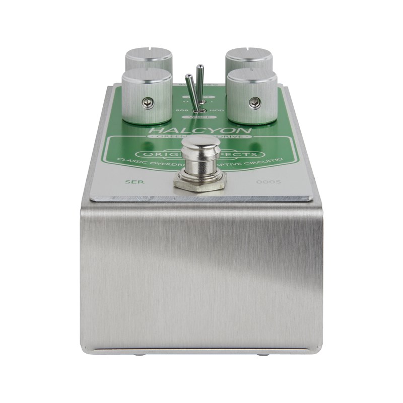 Origin Effects Halcyon Green Overdrive Angle