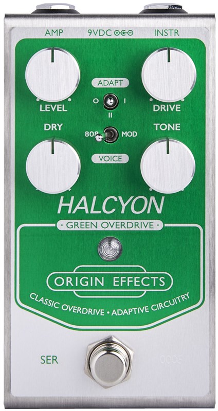 Origin Effects Halcyon Green Overdrive Front