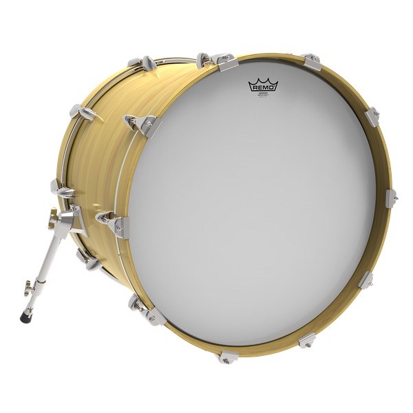 Remo Emperor Smooth White Bass Drum Head, 26in