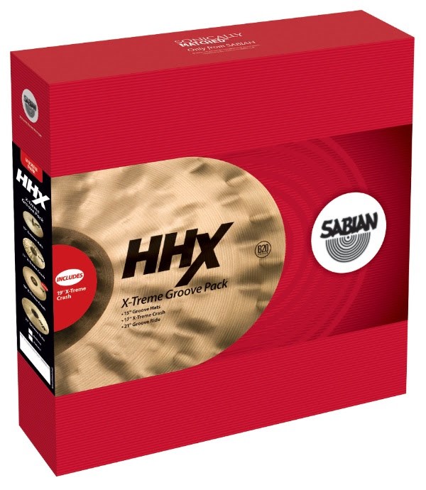 HHX X-Treme Groove Cymbal Set