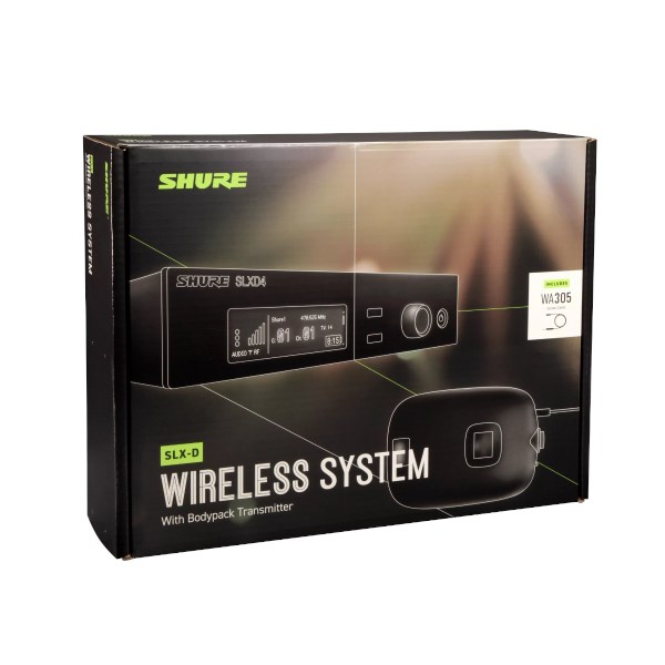 Shure | SLXD14 | Digital Wireless System | SLX-D | GAK