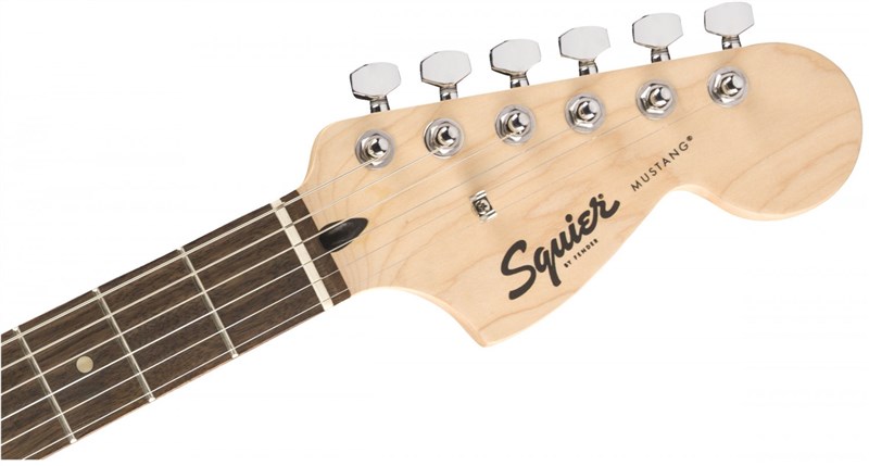 Squier Bullet Competition Mustang HH, Headstock