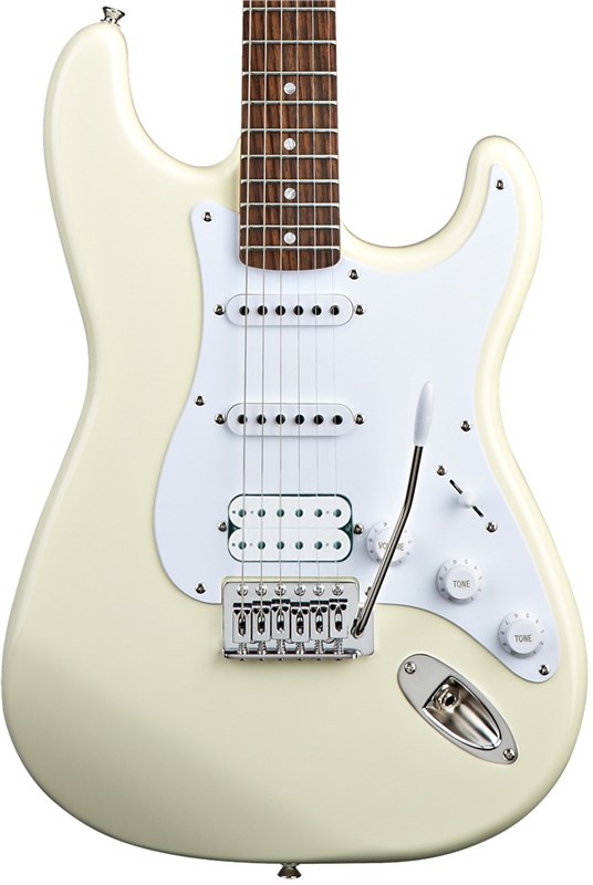 Squier Bullet Strat with Tremolo HSS Arctic White