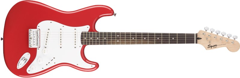 Squier Bullet Stratocaster Hardtail Fiesta Red